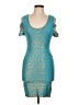 Unbranded Teal Cocktail Dress Size L (estimated) - photo 1