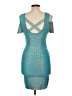 Unbranded Teal Cocktail Dress Size L (estimated) - photo 2