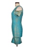 Unbranded Teal Cocktail Dress Size L (estimated) - photo 5