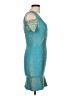Unbranded Teal Cocktail Dress Size L (estimated) - photo 4