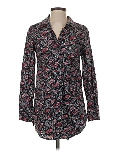 Garnet Hill Long Sleeve Button-Down Shirt (view 1)