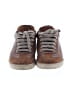 Giorgio Armani 100% Leather Brown Sneakers Size EU 37 - photo 2