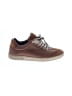Giorgio Armani 100% Leather Brown Sneakers Size EU 37 - photo 1