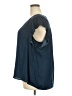 DR2 100% Polyester Blue Short Sleeve Blouse Size 3X - photo 5