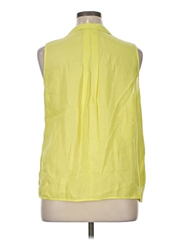 Armani Collezioni Sleeveless Button-Down Shirt (view 2)