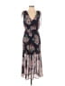 NSR Floral Blue Cocktail Dress Size S - photo 1