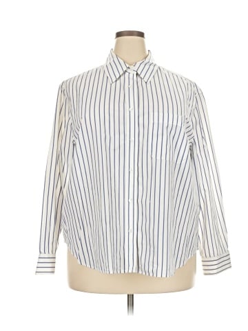 Jones New York Sport Long Sleeve Button-Down Shirt (view 1)