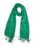 Isa & Stef 100% Viscose Green Scarf One size - photo 1