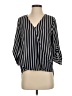 West Kei 100% Polyester Black 3/4 Sleeve Blouse Size S - photo 1