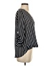 West Kei 100% Polyester Black 3/4 Sleeve Blouse Size S - photo 4
