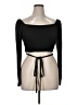 Louna Black Long Sleeve Top Size XL - photo 1