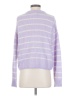 Divided by H&M Stripes Purple Pullover Sweater Size S - photo 2