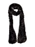 Croft & Barrow 100% Polyester Black Brown Scarf One size - photo 1