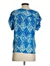 Dora Landa 100% Silk Blue Blouse Size XS - photo 2