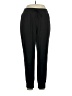 Risen Solid Black Linen Pants Size XL - photo 1