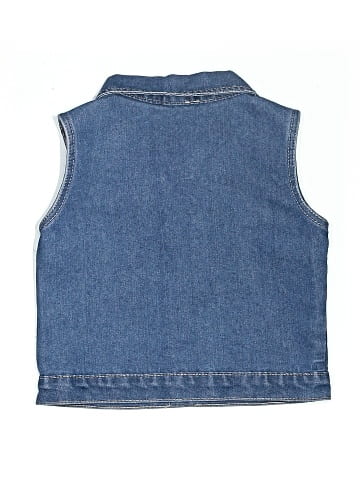 One Step Up Denim Vest (view 2)
