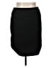 Calvin Klein Solid Black Casual Skirt Size 14 (petite) - photo 1