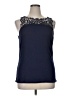 Modern Movement Blue Sleeveless Blouse Size XL - photo 1