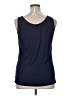 Modern Movement Blue Sleeveless Blouse Size XL - photo 2