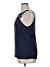 Modern Movement Blue Sleeveless Blouse Size XL - photo 5