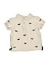 Little Me 100% Cotton Ivory Short Sleeve Top 9-12 MO / 12 MO - photo 1