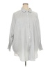 Unbranded 100% Polyester Gray Long Sleeve Blouse Size 5X - photo 1