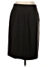 Brooks Brothers 100% Wool Solid Black Wool Skirt Size 4 - photo 2