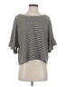 Ella Moss Gray Short Sleeve Top Size S - photo 1