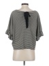 Ella Moss Gray Short Sleeve Top Size S - photo 2