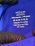 LIVE THE PROCESS Blue Bodysuit Size M - photo 3