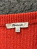 Madewell Red Pullover Sweater Size XXS - photo 7