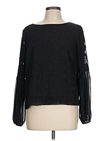 Kaari Blue Long Sleeve Blouse (view 1)