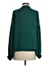Great Jones 100% Polyester Green Long Sleeve Blouse Size XS - photo 2