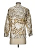 Bassike 100% Cotton Paisley Gold Pullover Sweater Size Sm (1) - photo 2