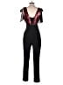 Harlyn Metallic Black Jumpsuit Size S - photo 2