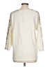 Weekends by Chico's Ivory Sweatshirt Size Lg (2) - photo 2