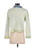 St. John Green Wool Cardigan Size M - photo 2