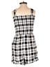 J for Justify Checkered-gingham Gray Romper Size M - photo 2