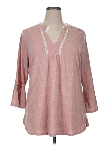 Weekend Suzanne Betro 3/4 Sleeve Blouse (view 1)