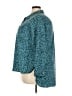 Notations Animal Print Teal 3/4 Sleeve Blouse Size 3X - photo 5