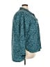 Notations Animal Print Teal 3/4 Sleeve Blouse Size 3X - photo 4