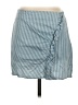 Everly 100% Cotton Blue Casual Skirt Size S - photo 1