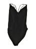 ASOS Solid Black One Piece Swimsuit Size 12 - photo 1