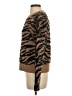 DKNY Animal Print Brown Pullover Sweater Size S - photo 5