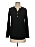 Assorted Brands Black Long Sleeve Henley Size S - photo 1