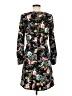 Ann Taylor LOFT Paisley Black Casual Dress Size 6 - photo 2