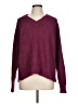 Cosmic Blue Love Solid Burgundy Pullover Sweater Size L - photo 1