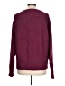 Cosmic Blue Love Solid Burgundy Pullover Sweater Size L - photo 2