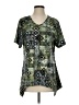 BonWorth Green Short Sleeve Blouse Size S - photo 1