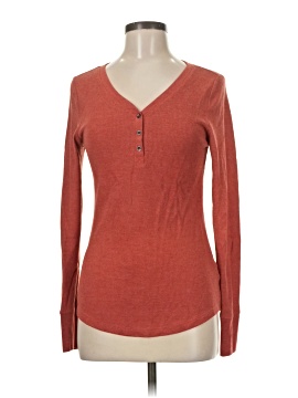 Time And Tru Long Sleeve Henley